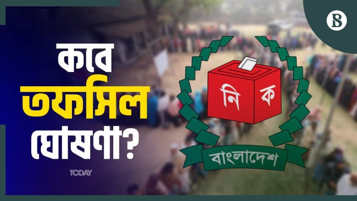 নির্বাচনের তফসিল ঘোষণার দিন নিয়ে কী বলছে নির্বাচন কমিশন বিস্তারিত প্রতিবেদন